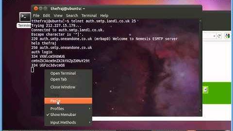 Send Email Through Telnet via Bash Command Line to SMTP Server