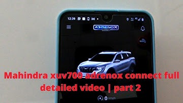 Mahindra xuv700 adrenox connect full detailed video | part 2 | tutorial | DIY | ax7l automatic