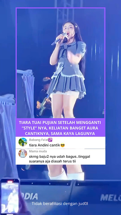 Tiara Andini Pakai Outif Kece 😍