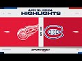 Nhl highlights  red wings vs canadiens  april 16 2024