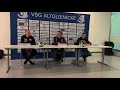 Pressekonferenz: VSG Altglienicke - FSV Optik Rathenow