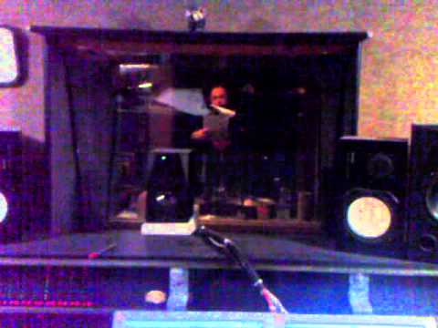MaYaN Vocal recordings - Henning recording a speci...