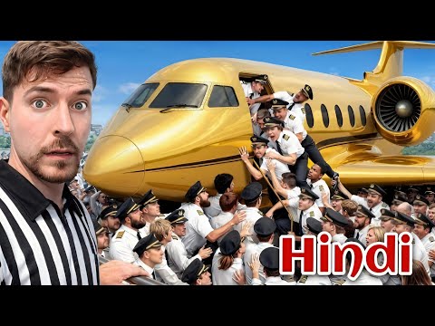 100 Pilots Fight For Private Jet MrBeast 