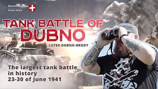 Tank battle of Dubno-Brody. 1941 [The largest tank battle in history]