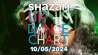 🇬🇧 SHAZAM UK DANCE CHART (10/05/2024) | TOP-20 & NEW-ENTRIES OVERVIEW