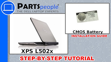 Dell XPS 15 (L502X) CMOS Battery How-To Video Tutorial