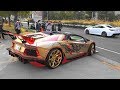 NS Rounder CAR SHOW 2019 カスタムカー ドレスアップカー 搬出動画① 諸星一家ランボルギーニも登場！