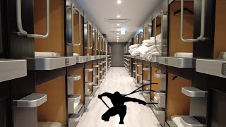 The capsule hotels in Japanese airports are amazing!