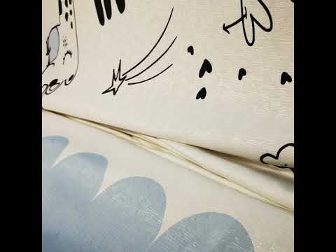 Видеообзор. Шторы «Киоти (голубой)»