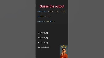 Javascript interview questions - arrays  #shorts #short #shortsfeed #webdevelopment #viral #ytshorts