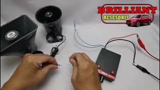 Horn Toa Speaker - Bulat / Kotak - Modul 1 Suara / Banyak Suara