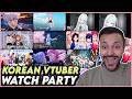 Korean VTuber Watch Party #21 | Reacting to Korean VTuber Songs & Clips!