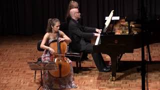 Mendelssohn Sonata In D Maj For Cello Piano, Op. 58, First Mov., Meta Weiss Daniel De Borah