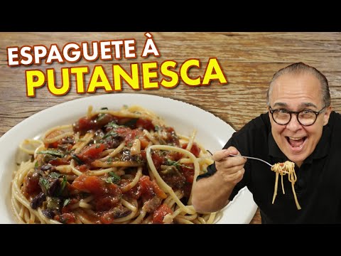 APRENDA A FAZER UM SABOROSO ESPAGUETE À PUTANESCA COM O CHEF TAICO
