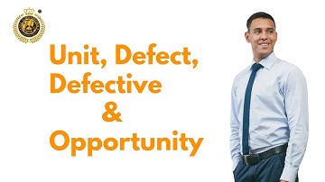 What is Unit, Defect, Defective & Opportunity? | By Dheerendra Negi | NIQC International