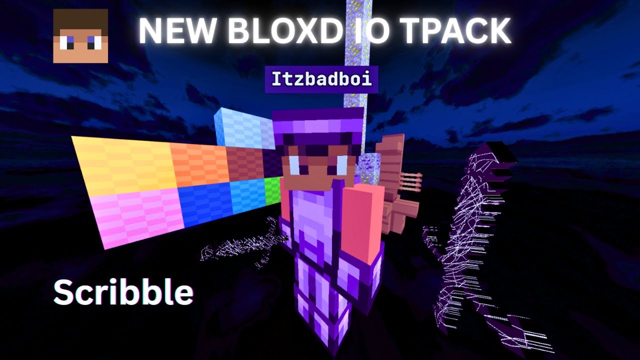 New Bloxd io Texture Pack - Scribble - YouTube