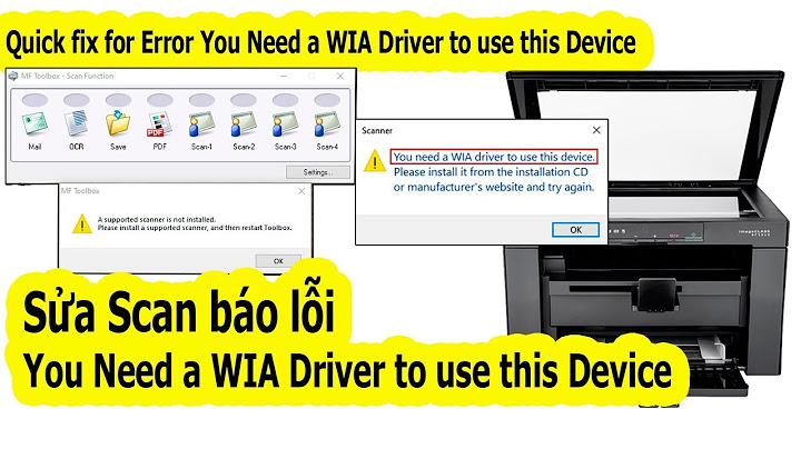 Máy scan báo lỗi the device could not be locked năm 2024