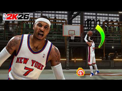 My PRIME Carmelo Anthony DESTROYED the Park in NBA 2K26! *5 LEVEL SCORER*