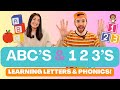 Learning abcs  1 2 3s  fun learning for children  phonics  christian