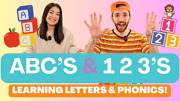 Learning ABC's + 1 2 3's | Fun Learning For Children | Phonics | Christian