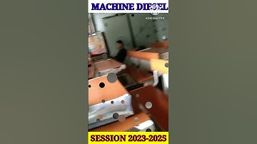 MECHANIC DIESEL 2023-24 BATCH PRACTICAL ROOM #iti #iticollege #shots