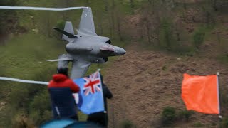 The Spur, Mach Loop, LFA7 - 25th April 2024. RAF Lightnings strike in the Mach Loop