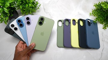 Every iPhone 17 Apple Silicone Cases on All iPhone 17 Colors!