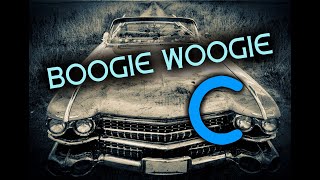 Blues Backing Track Jam  - Ice B. - Boogie Woogie in C