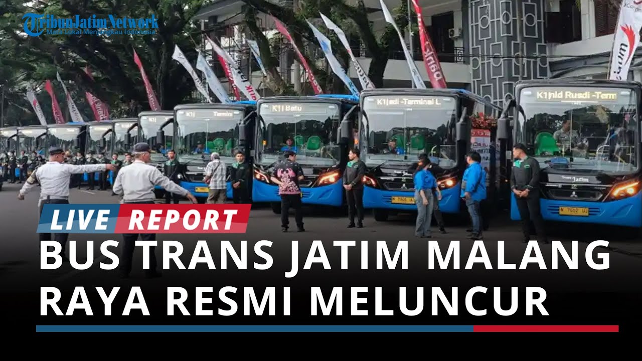 Bus Trans Jatim Malang Raya Resmi Meluncur, Rp 5 Ribu dari Hamid Rusdi ke Batu