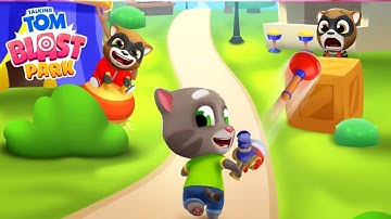 Talking Tom Blast Park Gameplay #3 | Full Screen Android Gameplay