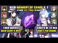 E0 Ashveil Carry &amp; E0 Silver Wolf LV 999 Carry (3 Stars) Memory Of Chaos 12 Honkai Star Rail 4.2