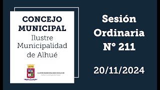 Concejo Municipal Nº211