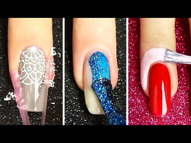 BEST NAIL ART DESIGNS | NAIL ART STAMPING