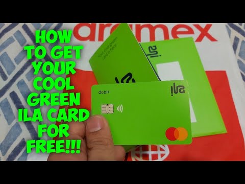 GET your Cool Green ILA CARD for FREE! || ILA BANK | DIGITAL BANKING