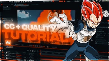Beautiful CC + QUALITY Tutorial in After Effects | AMV Tutorial