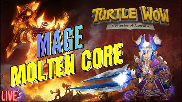 Turtle WoW - Arcane Mage Molten Core | Turtle neck for the turtle loooot!!