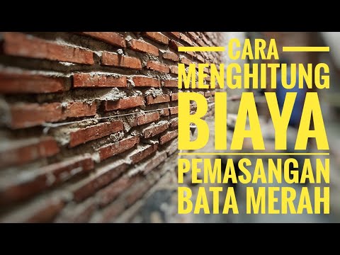 Video: Berapakah harga bata dinding penahan?