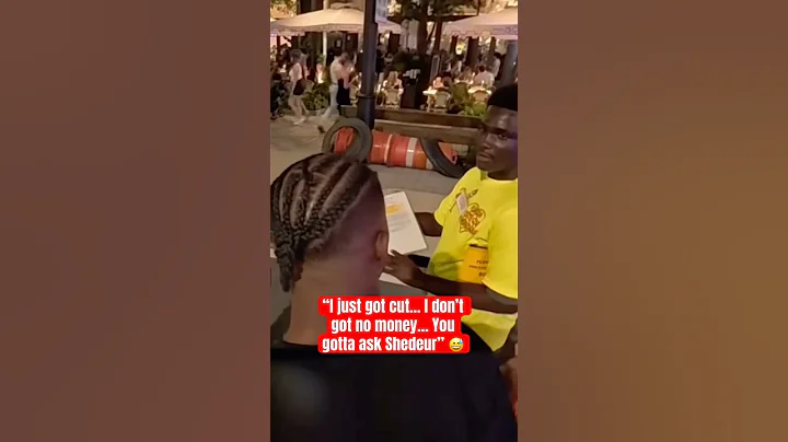 Shilo told this fan to ask Shedeur for money 💀 (via @ShiloSanders)