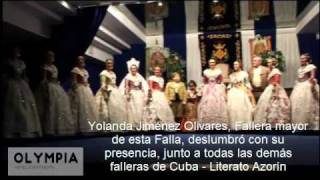 Presentación de la Falla Cuba-Literato Azorin  en nuestros salones