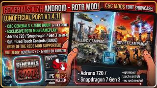 Install .EXE Mods on Android! — (ROTR) Rise of the Reds on Generals Zero Hour Port