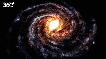 Falling Into the Milky Way Galaxy in 360° VR (Simulation)