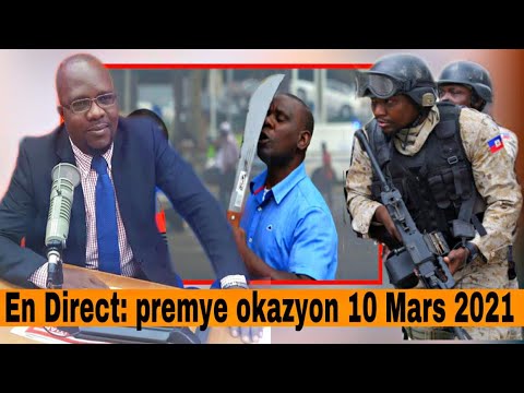 BOB-C live: Premye okazyon 10 Mars 2021 Li kraze peyi akgro nouvel sa