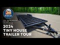 2023 Tiny House Trailer Tour - 24ft x 96in Wide 14K