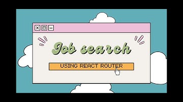 Jobarouter: a job search site built with React Router