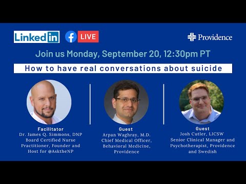 How to have real conversations about suicide