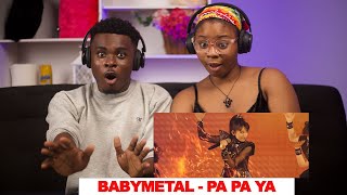 BABYMETAL - PA PA YA!! (feat. F.HERO) (OFFICIAL)  REACTION!!!