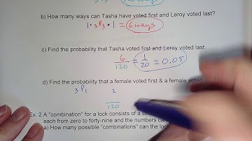 Math 1332 Section 8.5 Probability Involving Permutations & Combinations Part I