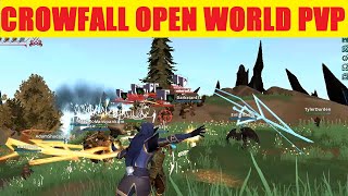 Crowfall Beta Open World PVP - Death vs. DIS+HAX