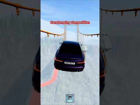 Cars Jumping Competition🔥 #shorts