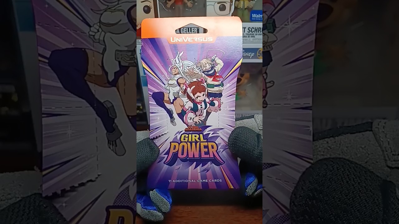 UNIVERSUS MY HERO ACADEMIA GIRL POWER BOOSTER PACK 1